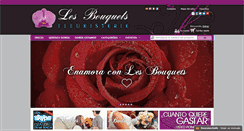 Desktop Screenshot of lesbouquetsfleuristerie.com